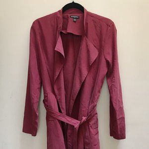American Apparel Dusty Rose Trench Coast